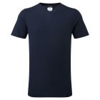 Katoenen T-shirt met V-hals