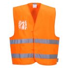 Hi-Vis Vest - Dubbele  ID Houder 