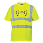 Social distance High Vis T-shirt