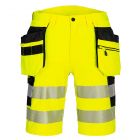 DX4 Hi-Vis korte broek met holsterzakken