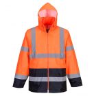 Hi-Vis Klassiek Tweekleuren Regenjack 