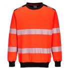 PW3 Hi-Vis Sweatshirt met ronde hals