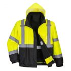 Hi-Vis Premium 3-in-1 Premium Contrast Bomberjack 