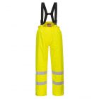 Bizflame Gevoerde Regenbroek  Hi-Vis Antistatisch FR