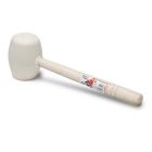 RUBBER HAMER, WIT 750 G, ROND